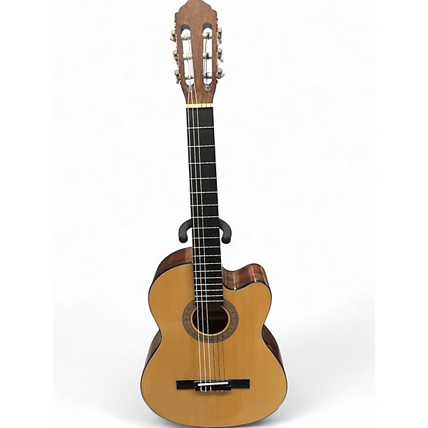Used Lucero LC100CE Natural Classical Acoustic Electric Guitar