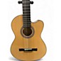 Used Lucero LC100CE Natural Classical Acoustic Electric Guitar
