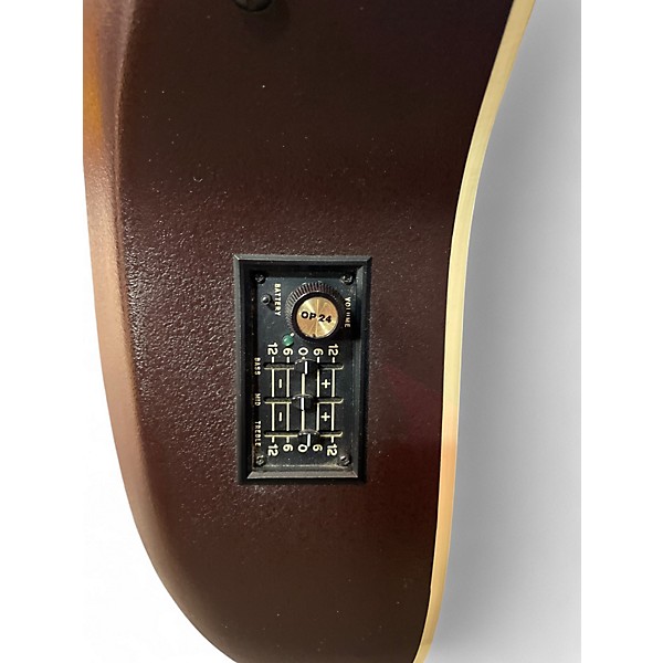 Used Ovation 1756 Legend Natural 12 String Acoustic Electric Guitar