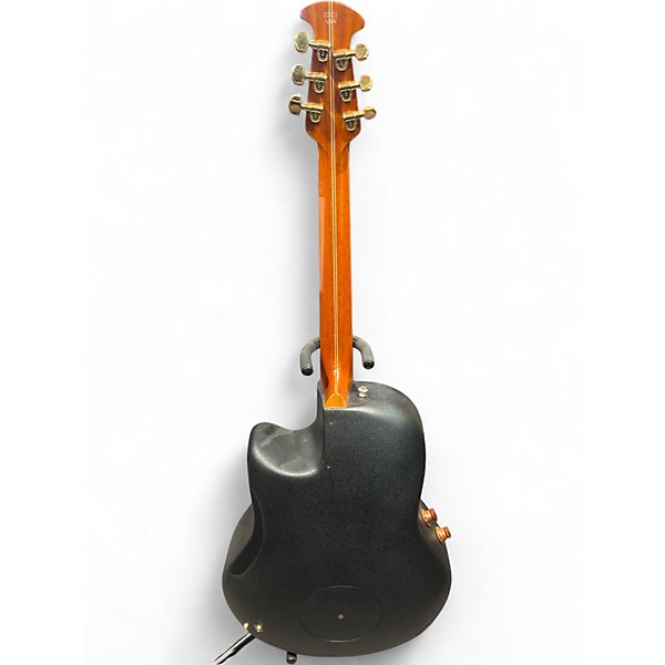 Used 2009 Adamas 1581 Black Acoustic Electric Guitar