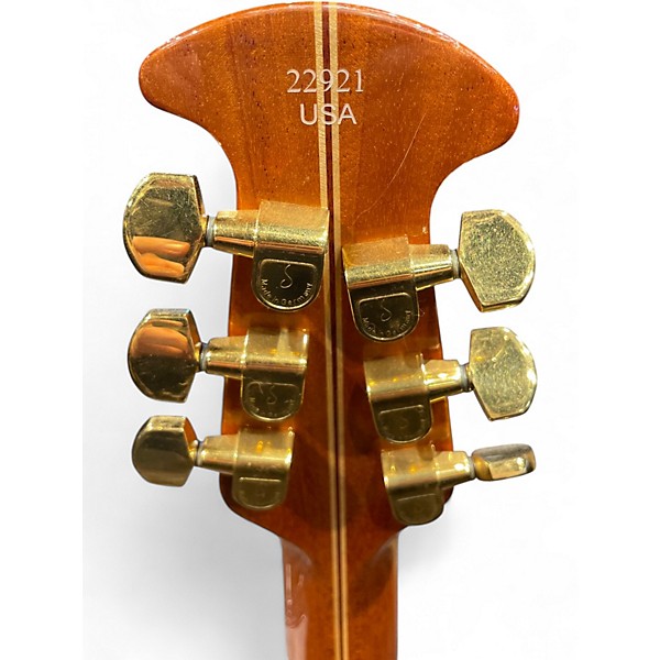 Used 2009 Adamas 1581 Black Acoustic Electric Guitar