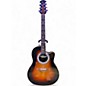 Used Ovation Custom Balladeer 1862 2 Color Sunburst Acoustic Electric Guitar thumbnail