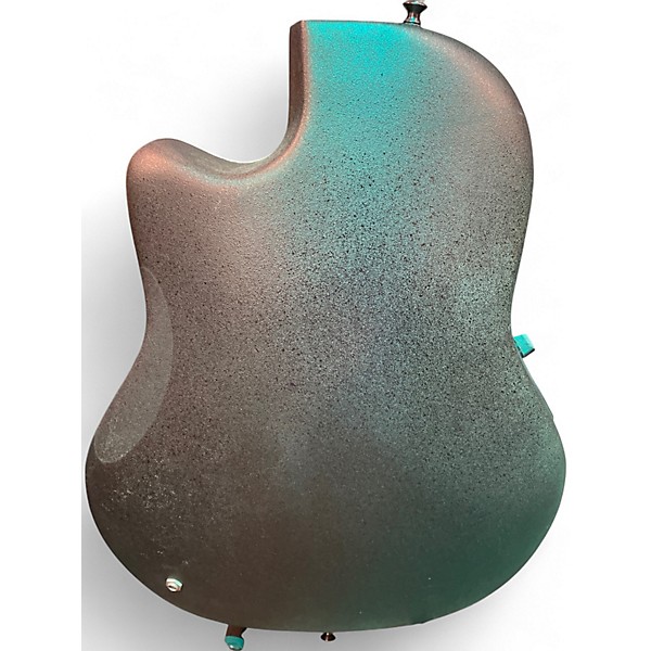 Used Ovation Custom Balladeer 1862 2 Color Sunburst Acoustic Electric Guitar