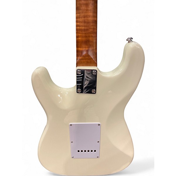 Used Firefly FFST CLASSIC MODEL STRAT OLYMPIC WHITE Solid Body Electric Guitar