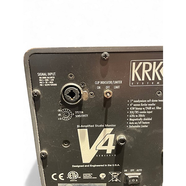 Used KRK V4 SERIES 2 PAIR Powered Monitor