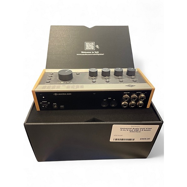 Used Universal Audio volt 4 76p Audio Interface
