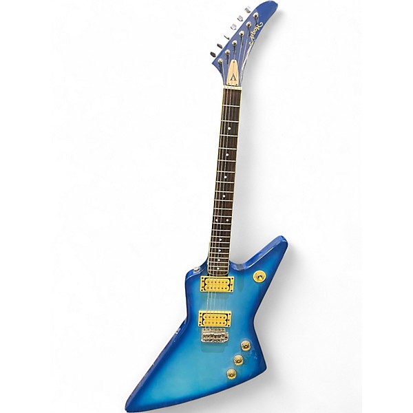 Used Arbor EXPLORER STYLE Blue Solid Body Electric Guitar