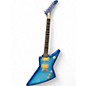 Used Arbor EXPLORER STYLE Blue Solid Body Electric Guitar thumbnail