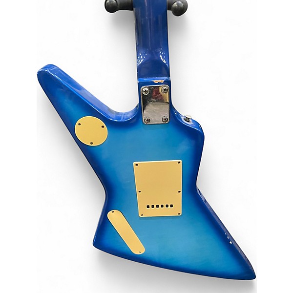 Used Arbor EXPLORER STYLE Blue Solid Body Electric Guitar