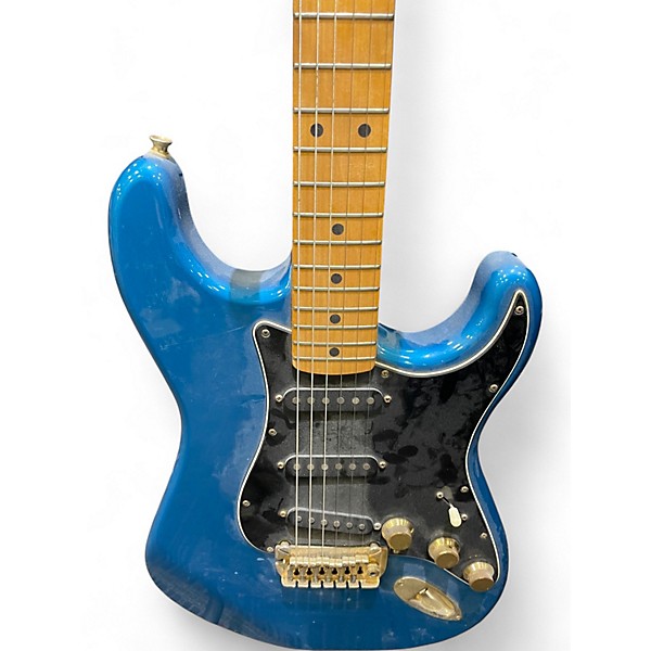 Used Matao S STYLE Blue Solid Body Electric Guitar