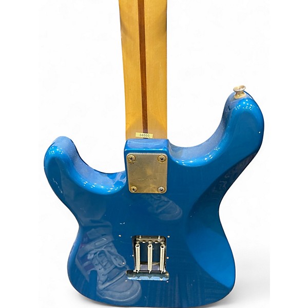 Used Matao S STYLE Blue Solid Body Electric Guitar