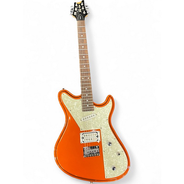 Used Peavey RETROFIRE Orange Solid Body Electric Guitar