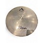 Used Zildjian 20in A custom flat top ride Cymbal