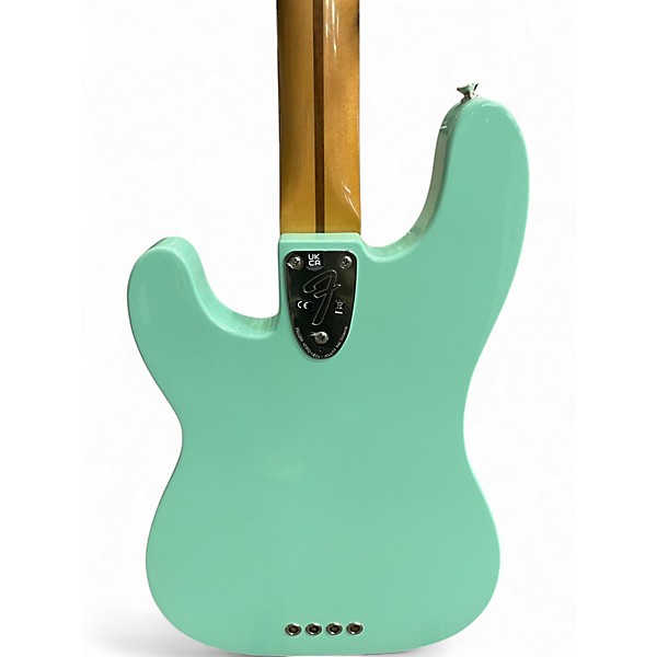 Used Fender VINTERA 70'S TELECASTER BASS Surf Green Electric Bass Guitar