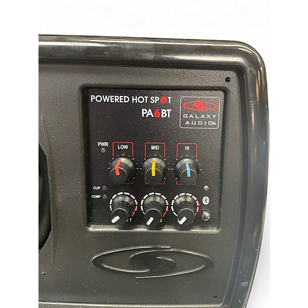 Used Galaxy Audio HOT SPOT PA6BT Powered Speaker