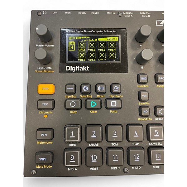 Used Elektron Digitakt Production Controller