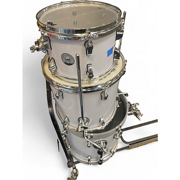 Used PDP by DW 3 Piece NEW YORKER WHITE Drum Kit