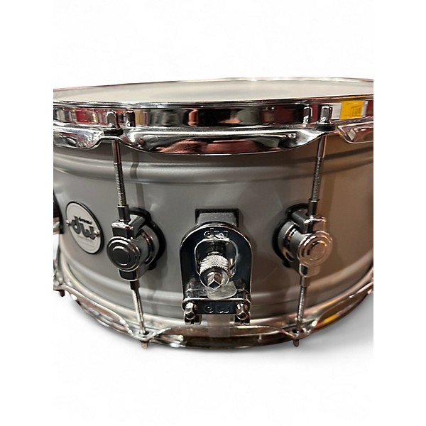 Used DW 6.5X14 Thin Aluminum Snare        Drum