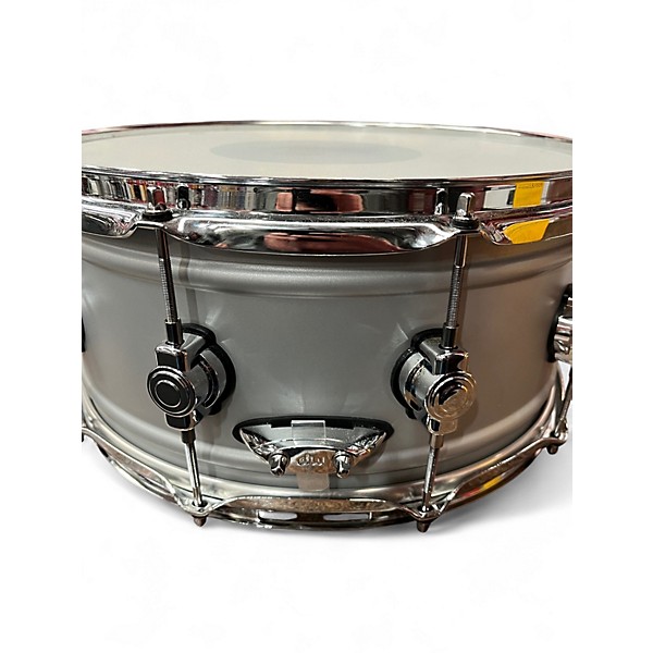 Used DW 6.5X14 Thin Aluminum Snare        Drum