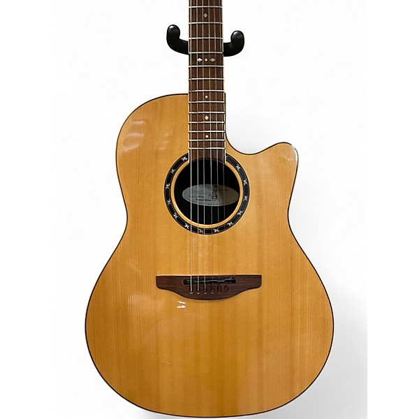 Used Ovation 1771LX Natural Acoustic Electric Guitar