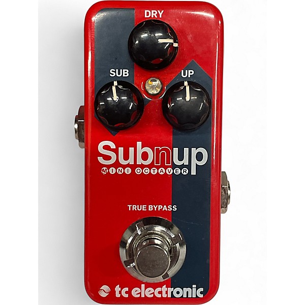 Used TC Electronic Sub N Up Mini Octaver Effect Pedal