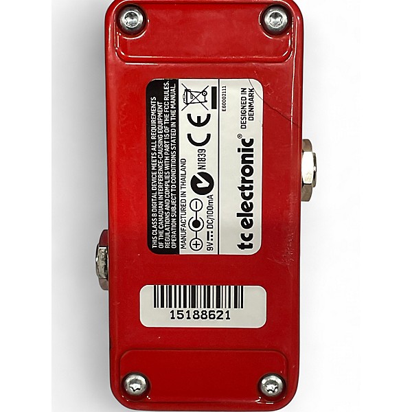 Used TC Electronic Sub N Up Mini Octaver Effect Pedal