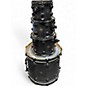 Used DW 4 Piece Collectors Series Maple Ebony Satin Drum Kit thumbnail