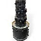 Used DW 4 Piece Collectors Series Maple Ebony Satin Drum Kit