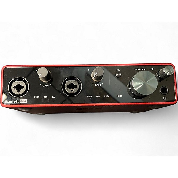 Used Focusrite Scarlett 4i4 Gen 3 Audio Interface