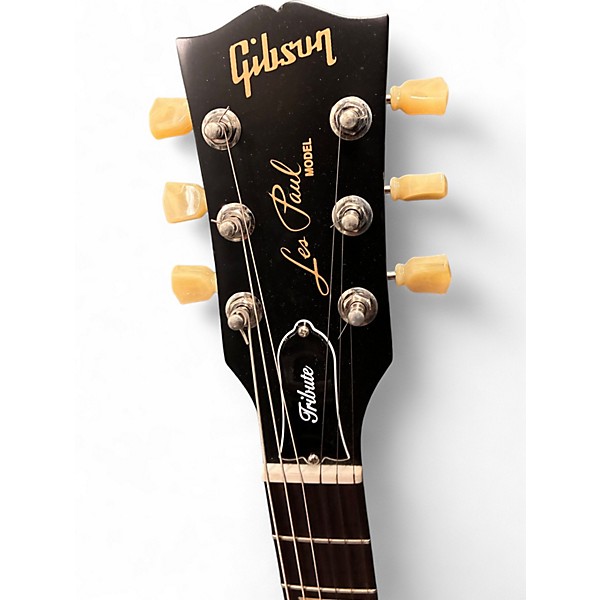 Used Gibson Les Paul Tribute Iced Tea Solid Body Electric Guitar