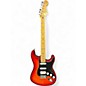 Used Fender Player Stratocaster HSS Plus Top Aged Cherry Burst Solid Body Electric Guitar thumbnail