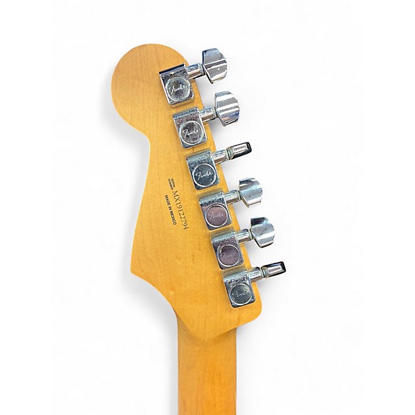 Used Fender Player Stratocaster HSS Plus Top Aged Cherry Burst Solid Body Electric Guitar