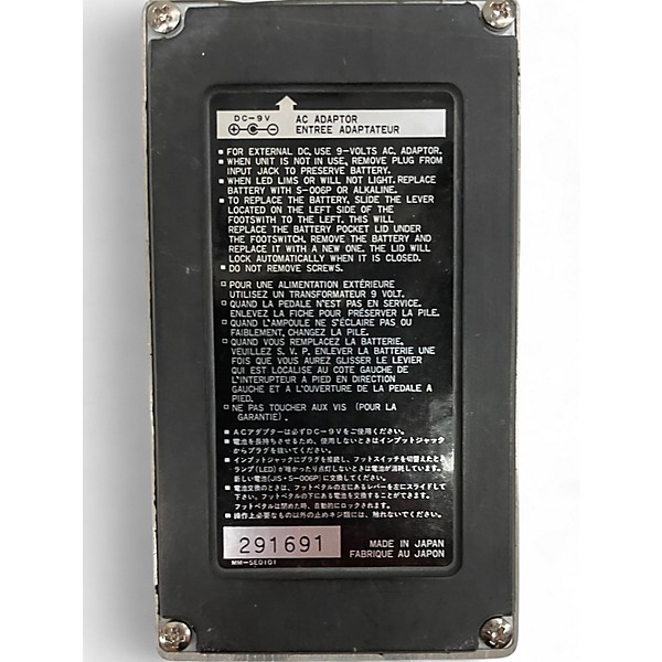 Used Ibanez SWELL FLANGER SF10 Effect Pedal