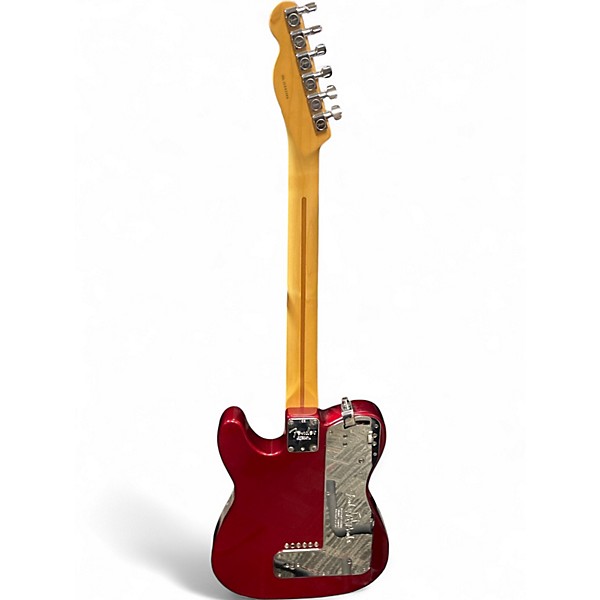 Used Fender American Nashville B-Bender Telecaster Candy Apple Red Metallic Solid Body Electric Guitar