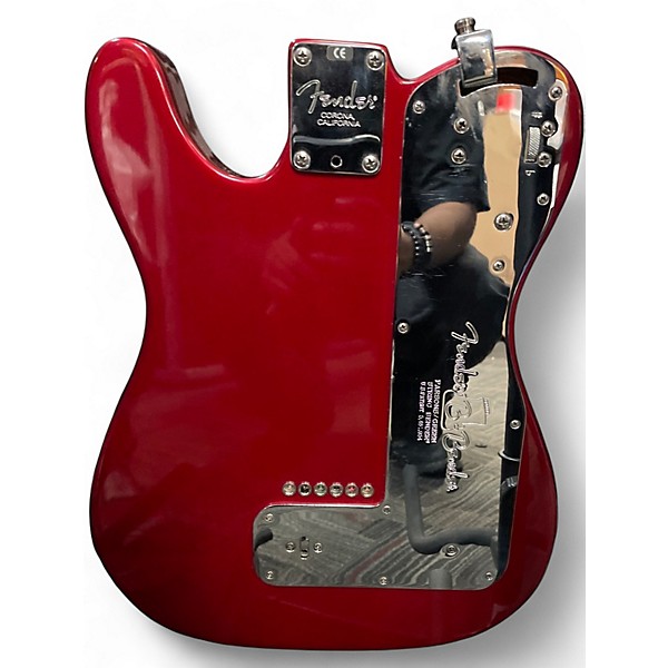 Used Fender American Nashville B-Bender Telecaster Candy Apple Red Metallic Solid Body Electric Guitar