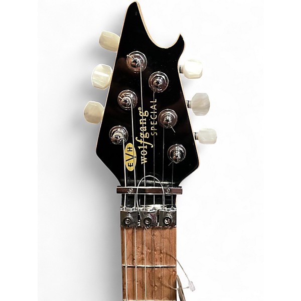 Used EVH Wolfgang Special Hardtail MIJ Vintage White Solid Body Electric Guitar