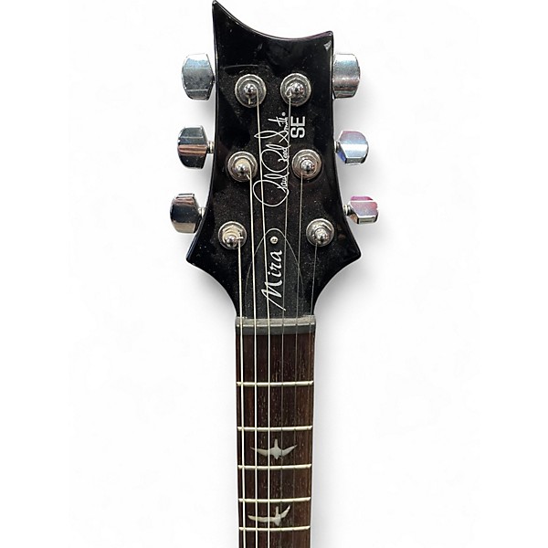Used PRS Mira SE Black Solid Body Electric Guitar