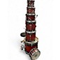 Used Gretsch Drums 7 Piece Catalina Maple Satin Deep Cherry Burst Drum Kit thumbnail
