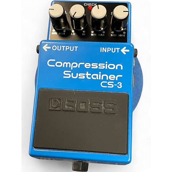 Used BOSS CS3 Compressor Sustainer Effect Pedal