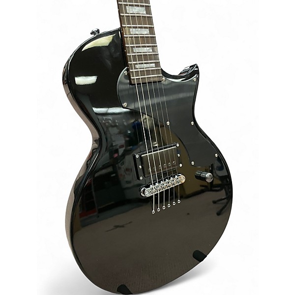 Used ESP EC-01FT Black Solid Body Electric Guitar