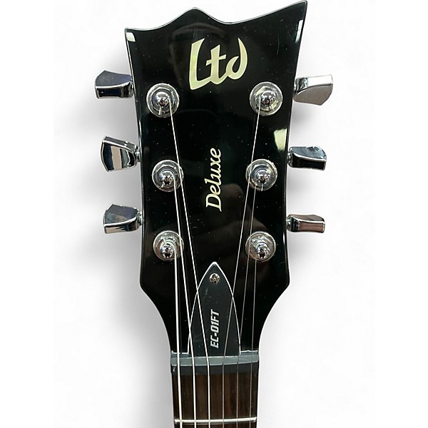 Used ESP EC-01FT Black Solid Body Electric Guitar