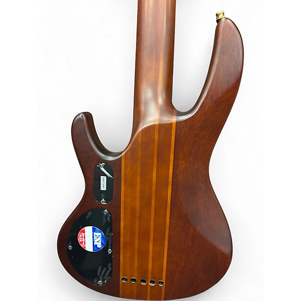 Used ESP D-5 WALNUT SATIN Electric Bass Guitar