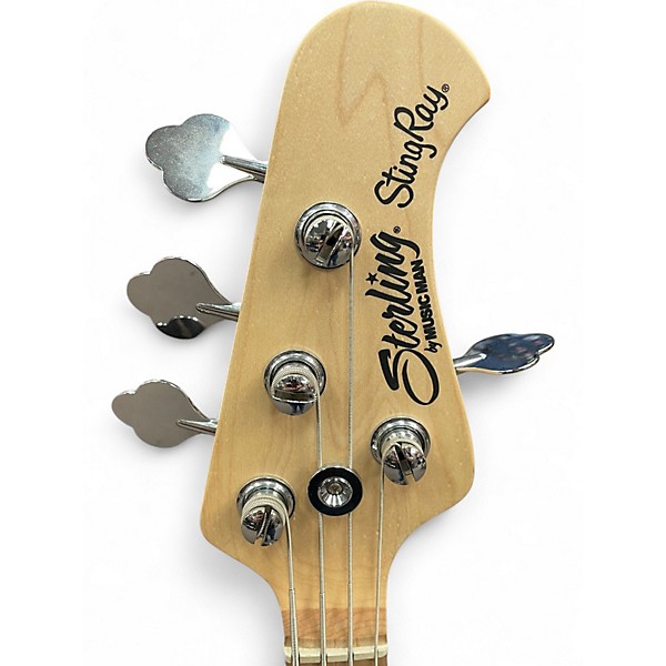 Used Sterling by Music Man Stingray Short Scale Black Electric Bass Guitar