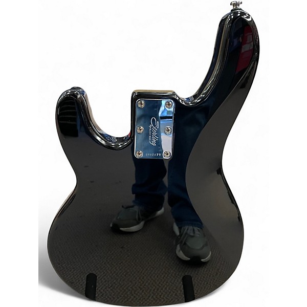 Used Sterling by Music Man Stingray Short Scale Black Electric Bass Guitar