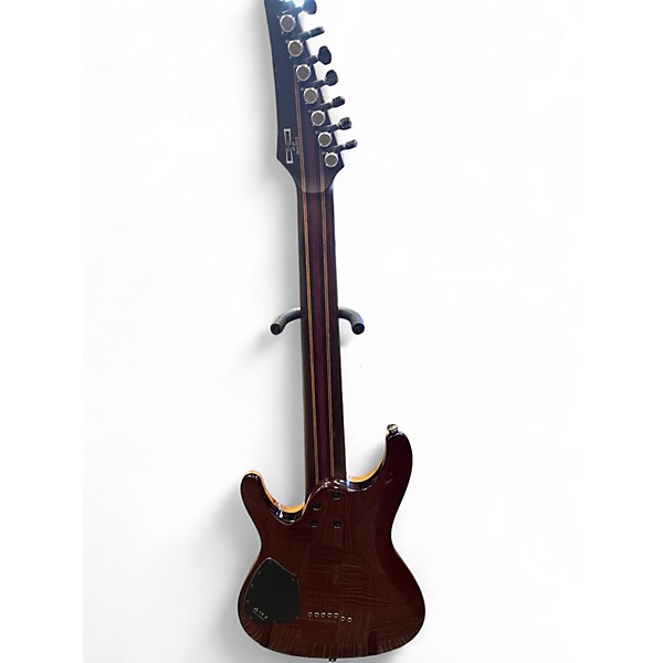 Used Ibanez Premium S1027PBF Blue Burst Solid Body Electric Guitar