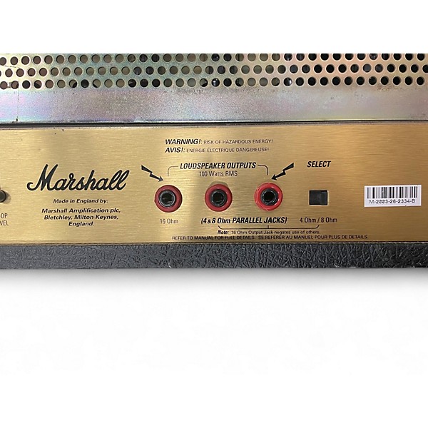 Used Marshall JCM2000 DSL100 100W Tube Guitar Amp Head