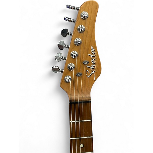 Used 2021 Schecter Guitar Research Nick Johnston Traditional HSS Atomic Coral Solid Body Electric Guitar