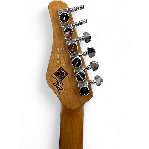 Used 2021 Schecter Guitar Research Nick Johnston Traditional HSS Atomic Coral Solid Body Electric Guitar