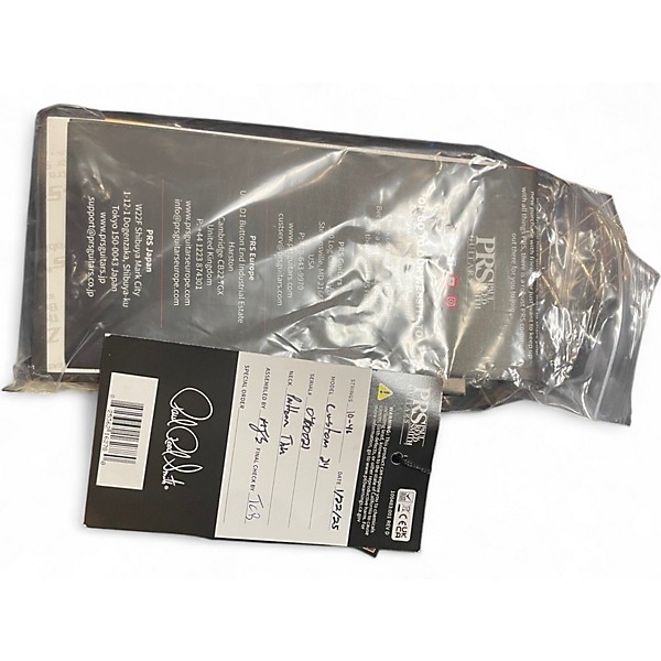 Used 2025 PRS Custom 24 White Solid Body Electric Guitar