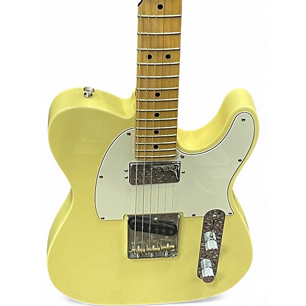 Used Fender American Performer Telecaster Hum Cream Solid Body Electric Guitar